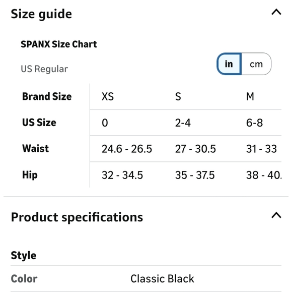 SPANX The Perfect Pant, Ankle Backseam Skinny, Black, High Rise, Size Medium - Picture 11 of 12